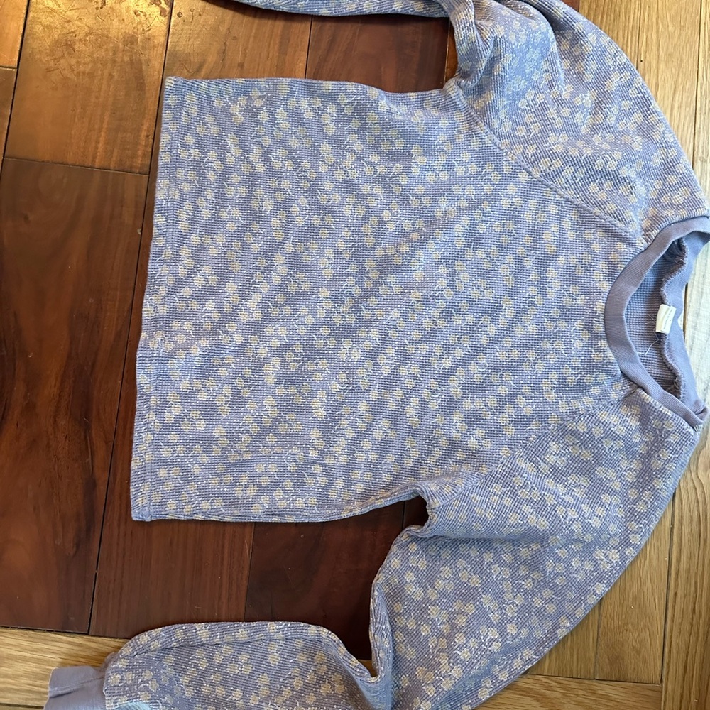 Floral Patterned Sweater